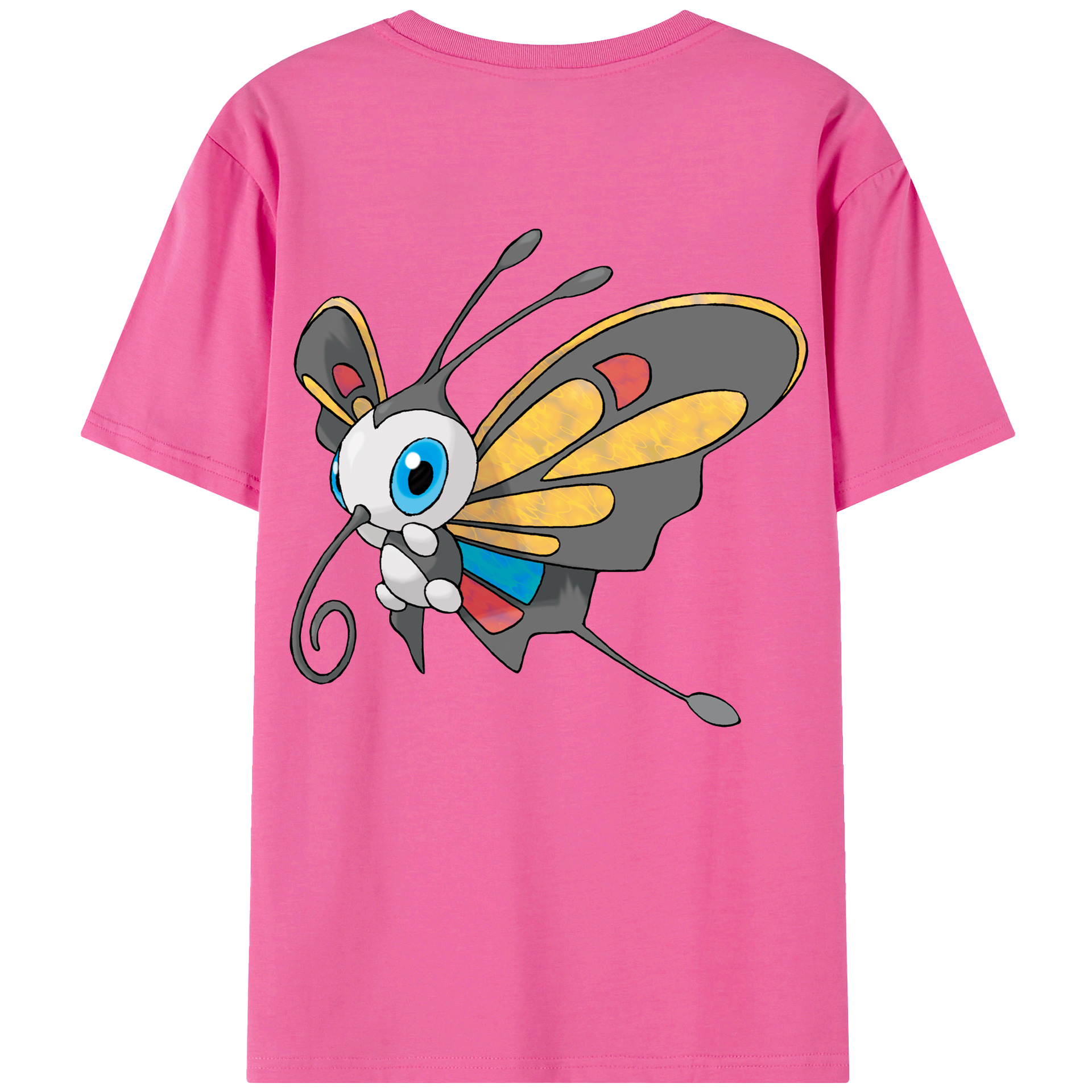 （画像用） ポケットモンスター Pokémon レディース半袖Tシャツ(バックプリント)